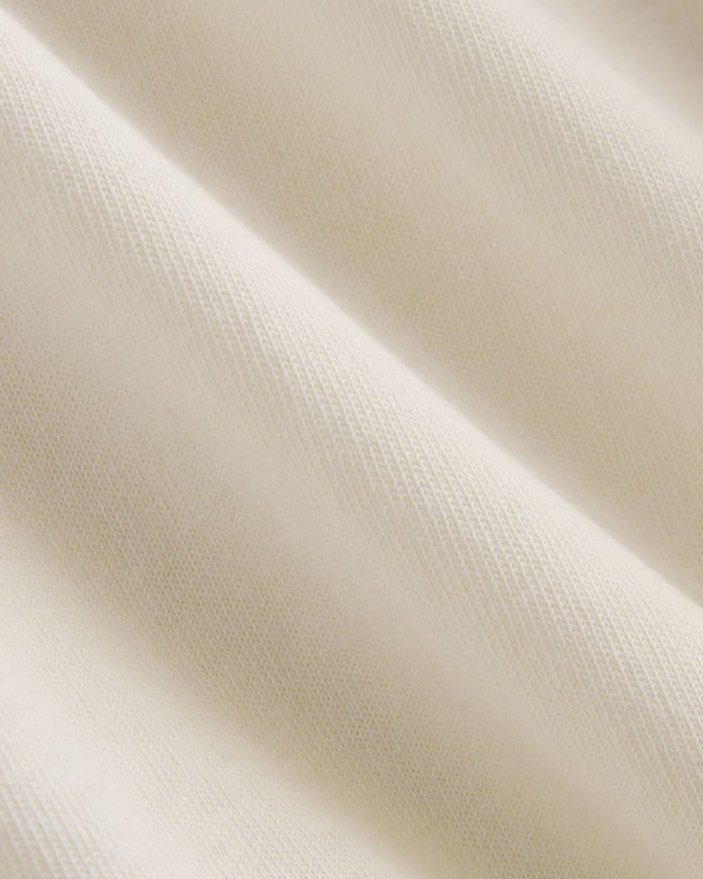 The Mariner Rugby Top in Bone — detail view