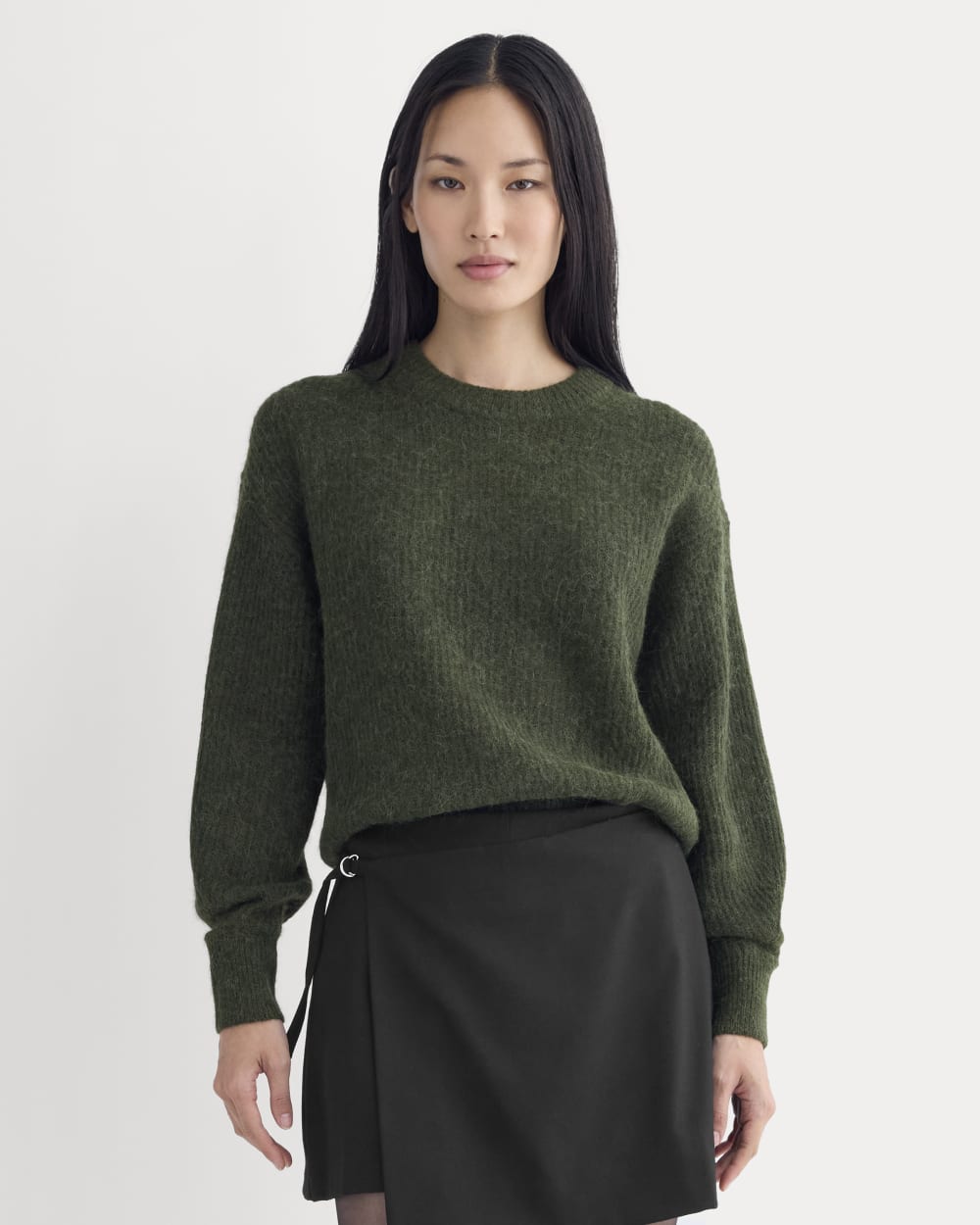 The Cocoon Crew in Alpaca in Dark Forest — front view