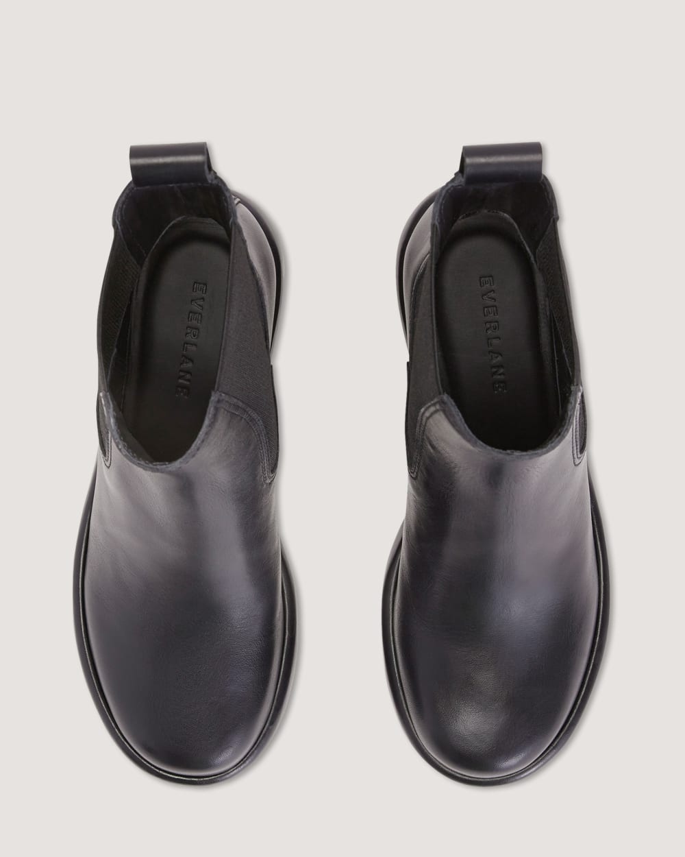 The Puffa Boot in Black — detail view