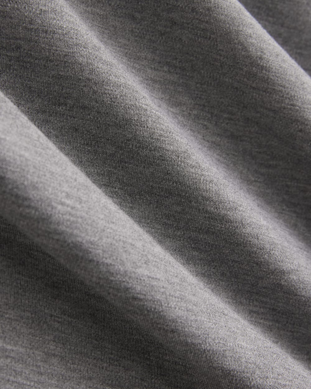 Racerback Maxi Knit Dress in Mid Heather Grey — detail view