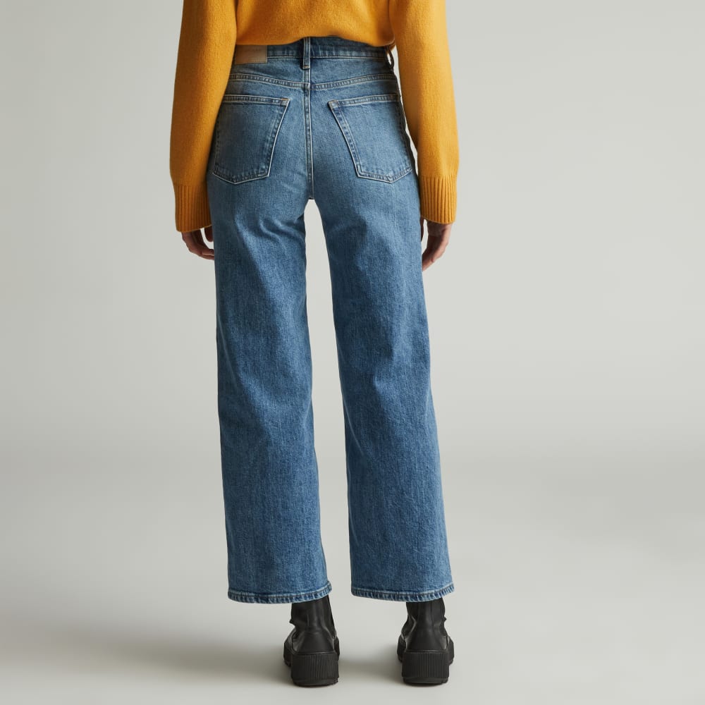 The Way-High® Sailor Jean in Sail Blue — detail view