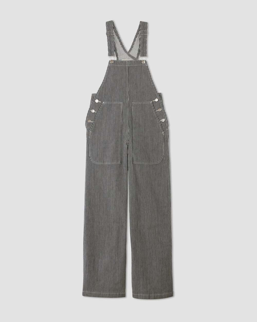 The Gardener Overall in Hickory Stripe — alternate view