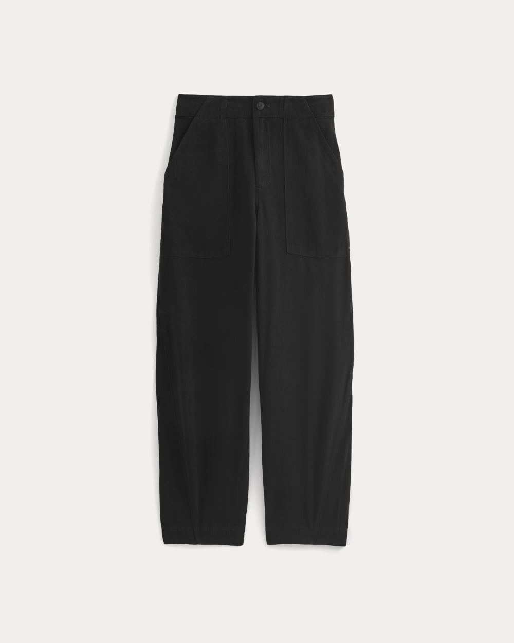 Patch Pocket Ballon Pant in Buttersoft in Black — alternate view