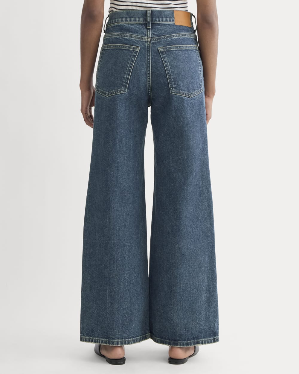 The Way-High® Sailor Jean 2.0 in Dark Indigo — detail view