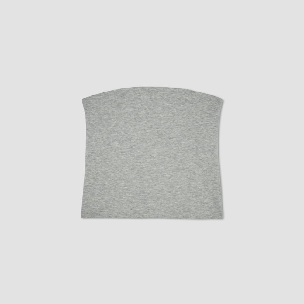 The Tube Top in Heathered Grey — alternate view