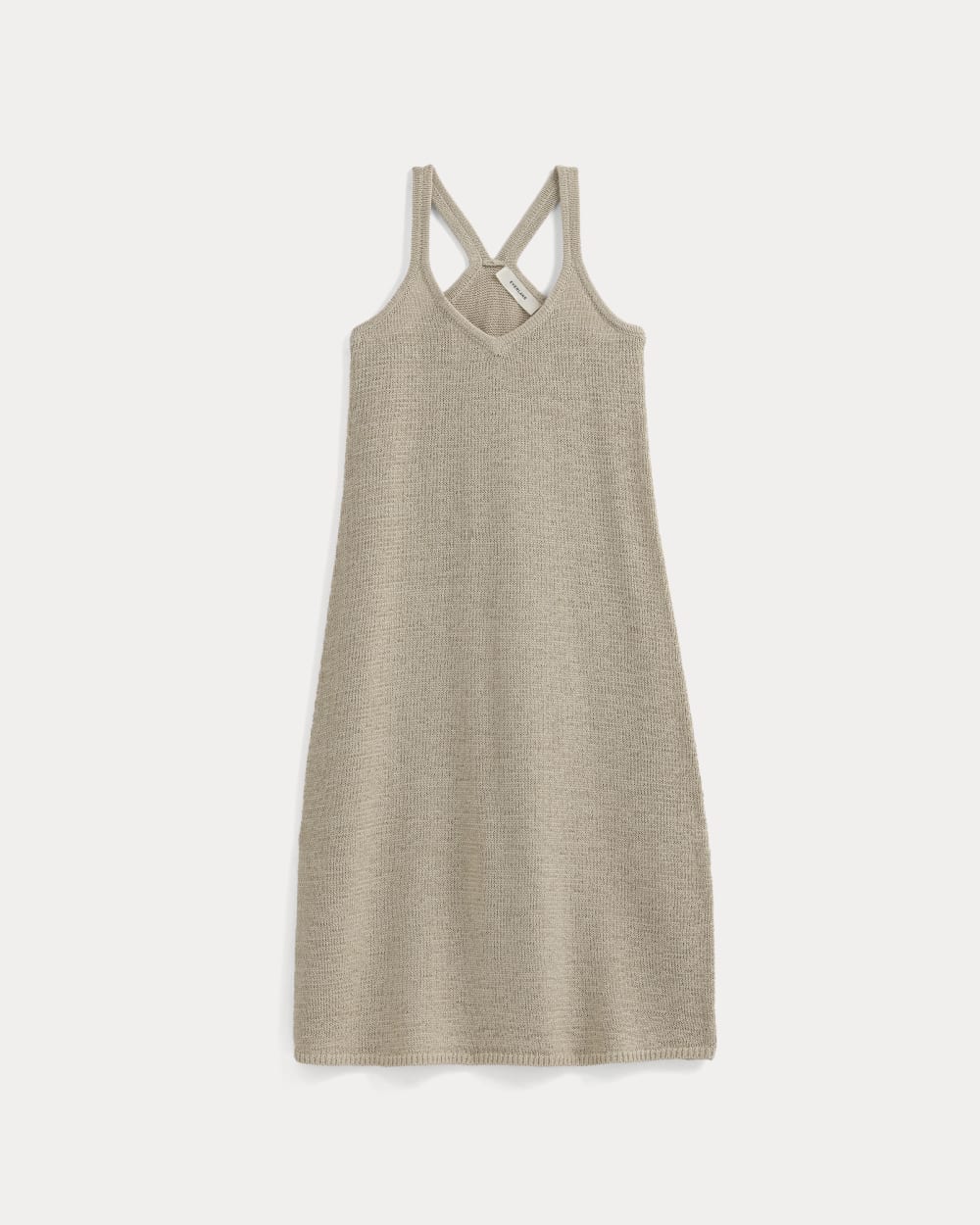 Sweater Racerback Midi Dress in Peyote — alternate view