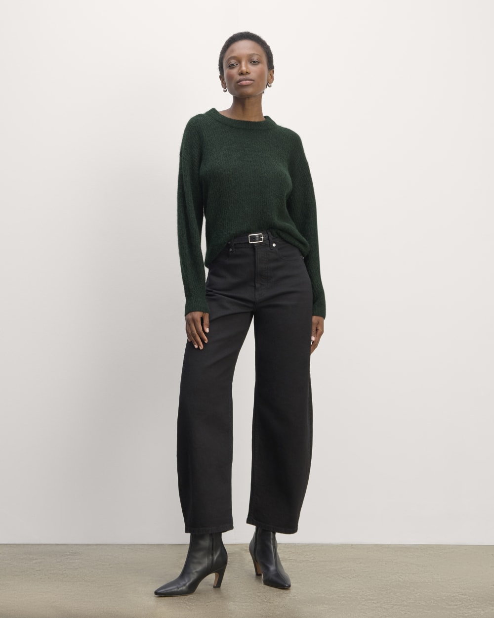 The Cocoon Crew in Alpaca in Scarab — detail view