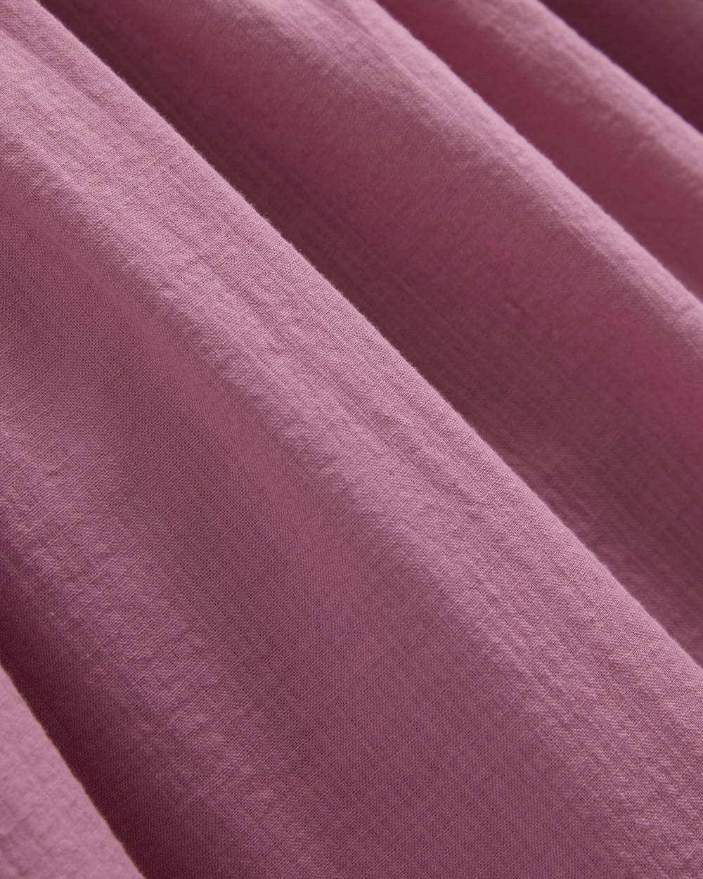 Gauze Smocked Mini Dress in Heather Rose — detail view