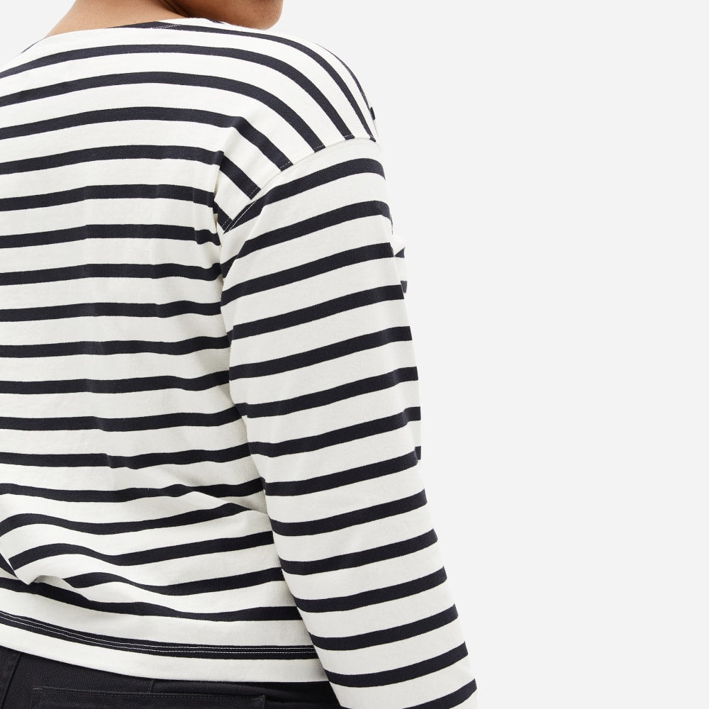 The Mariner Tee in Black / White — detail view