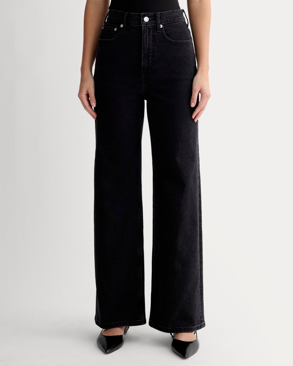 The Way-High® Sailor Jean in Coal — detail view