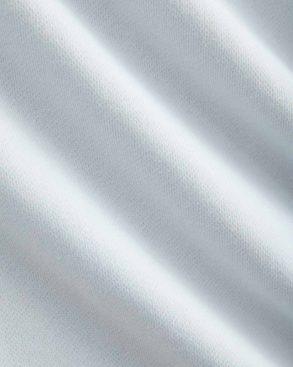Lightweight Terry Oversized Tee in Skywriting — detail view