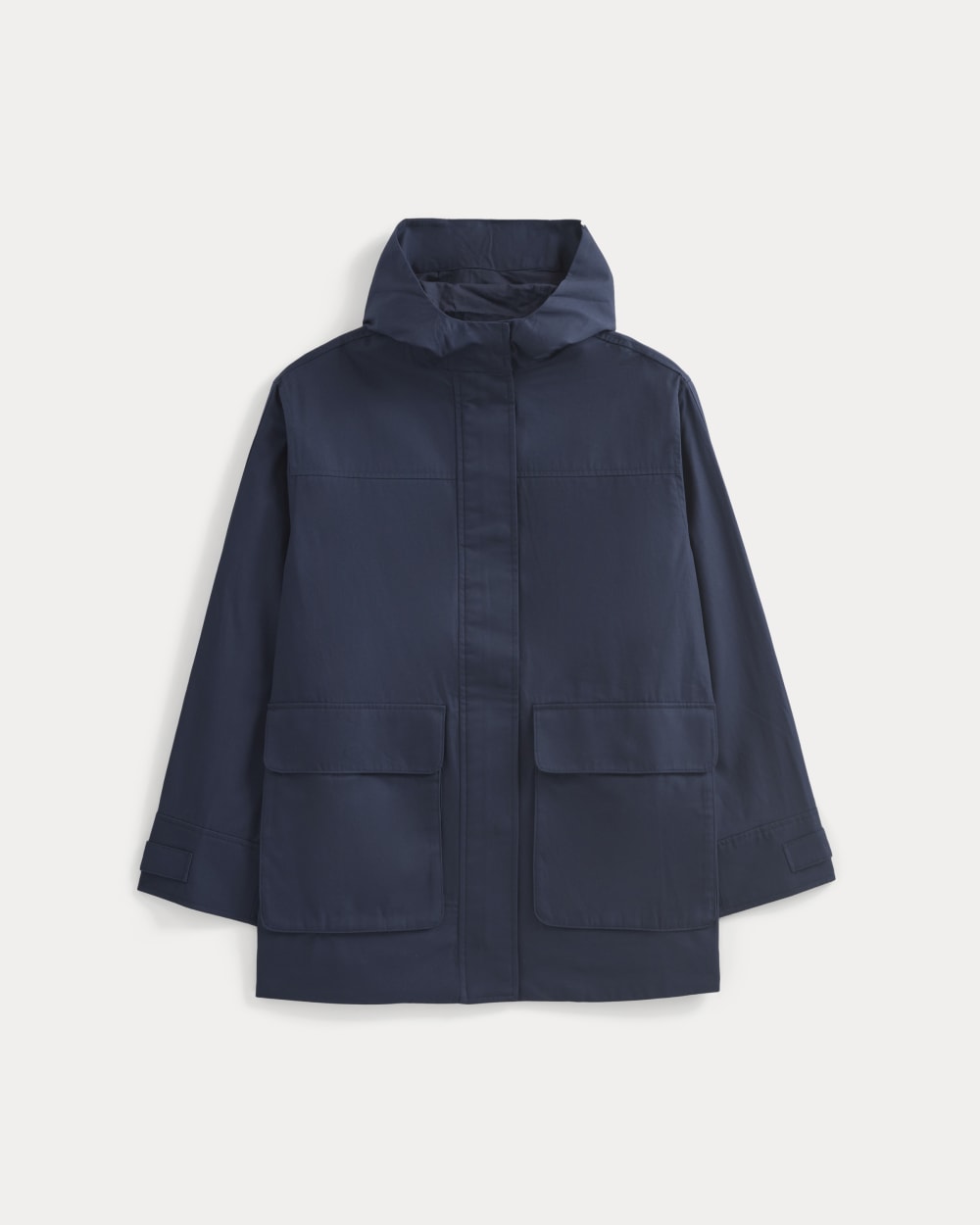 Hooded Field Jacket in Navy — alternate view