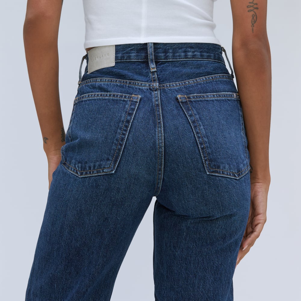 The Rigid Way-High® Jean in Rich Indigo — detail view