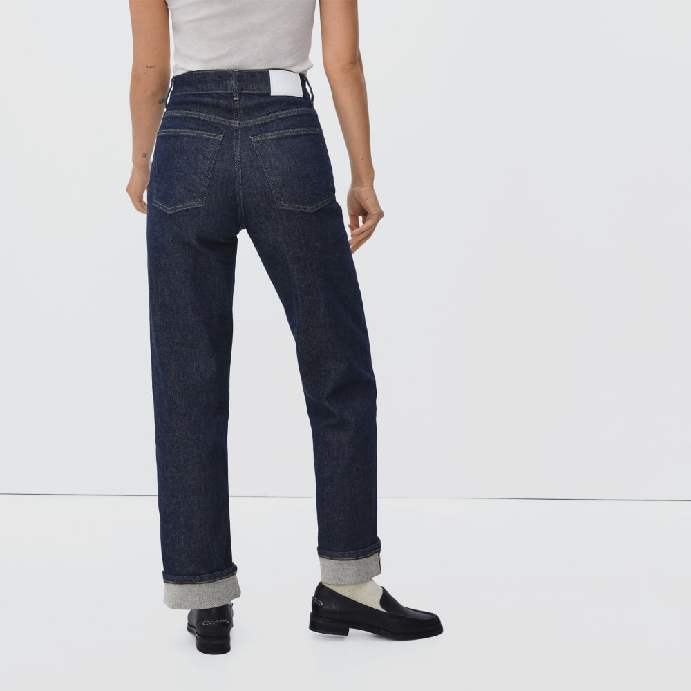The Way-High® Jean in Indigo Rinse — detail view