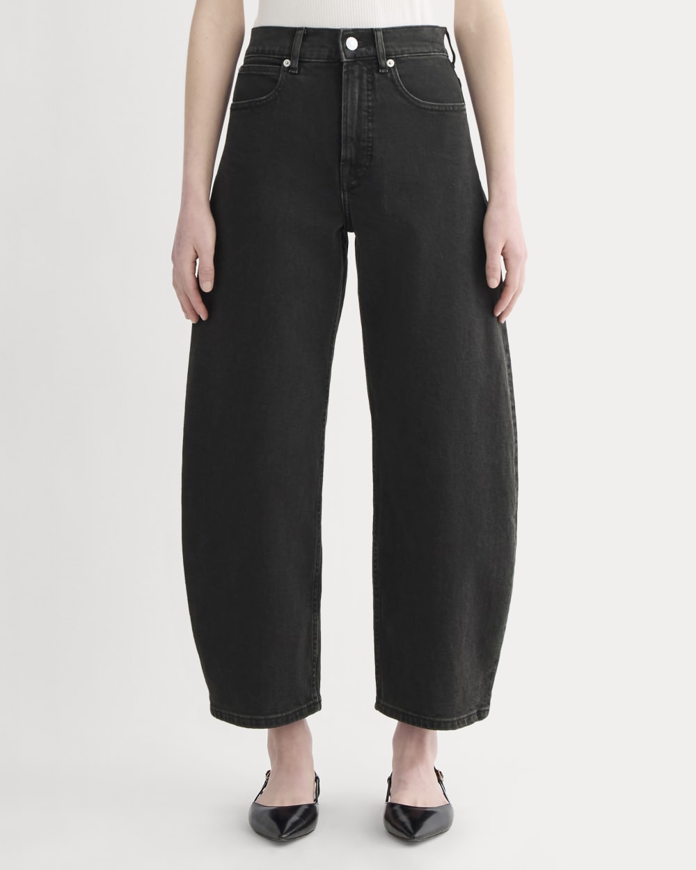 The Way-High® Curve Jean in Washed Black — detail view