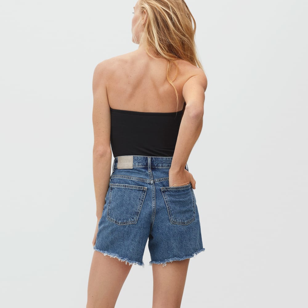 The Tube Top in Black — detail view