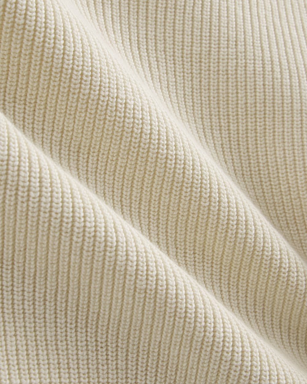 The Boatneck Top in Everyday Cotton in Canvas — detail view