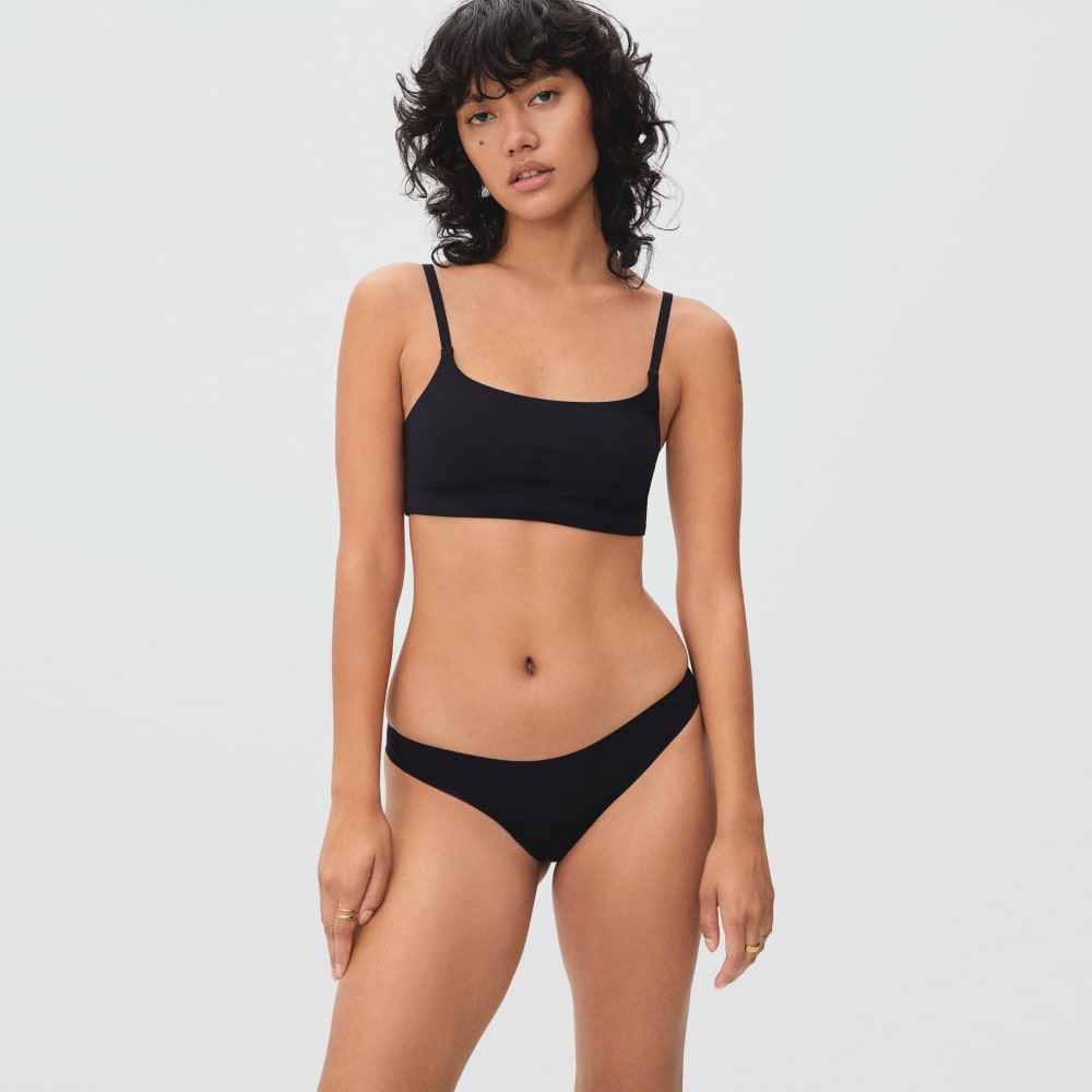 The Invisible Bikini in Black — detail view