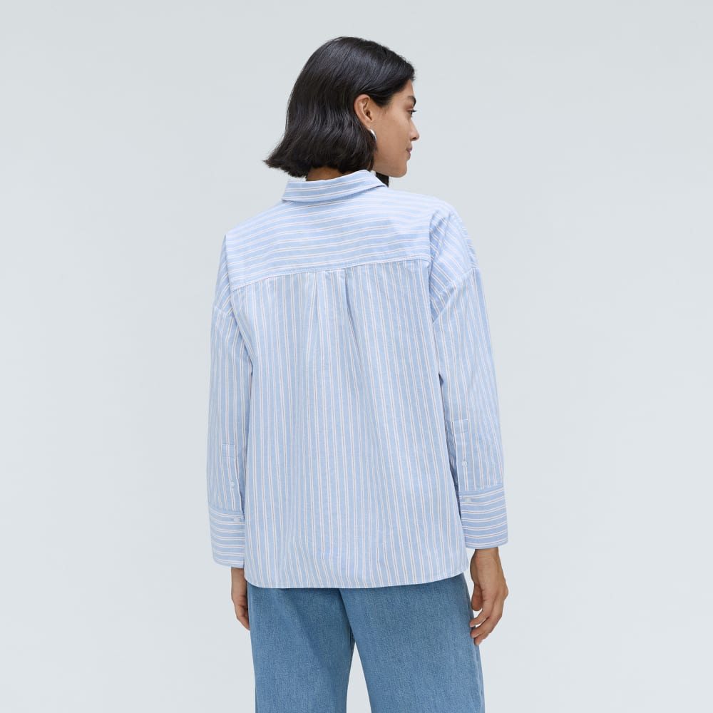 The Boxy Oxford in Sky / White — detail view