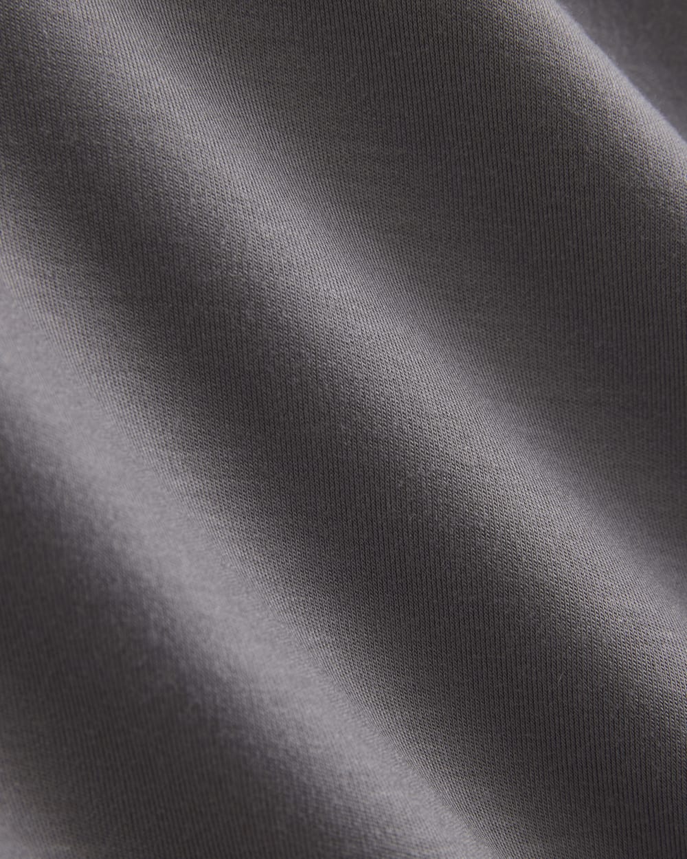 Scoopneck Cami in Charcoal Grey — detail view