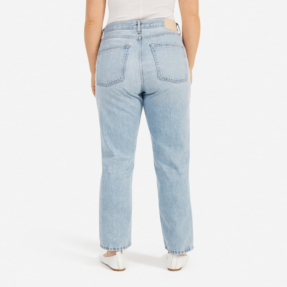 The ’90s Cheeky® Jean in Vintage Sunbleached Blue — detail view