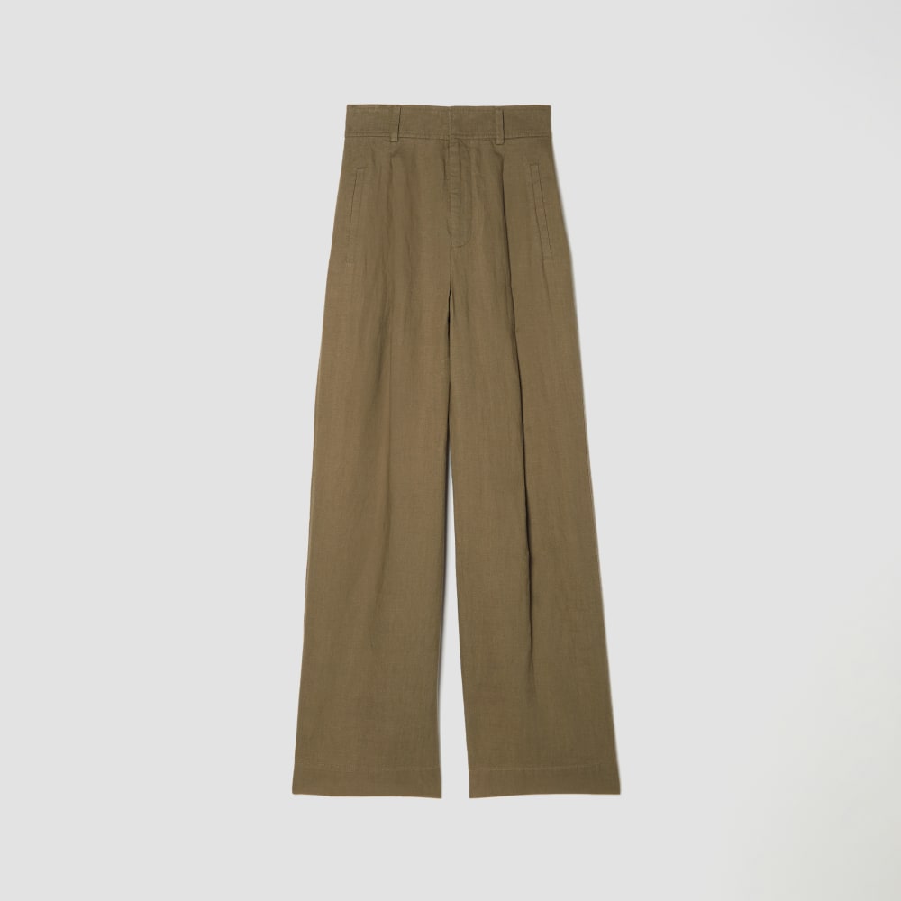 The Linen Way-High® Drape Pant in Kalamata — alternate view