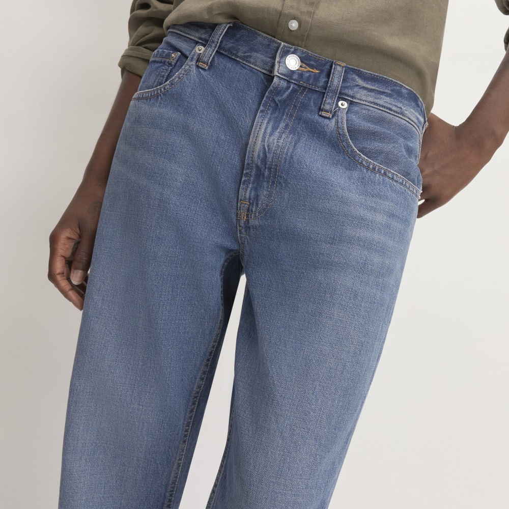 The Slouch Bootcut Jean in Ricky — detail view
