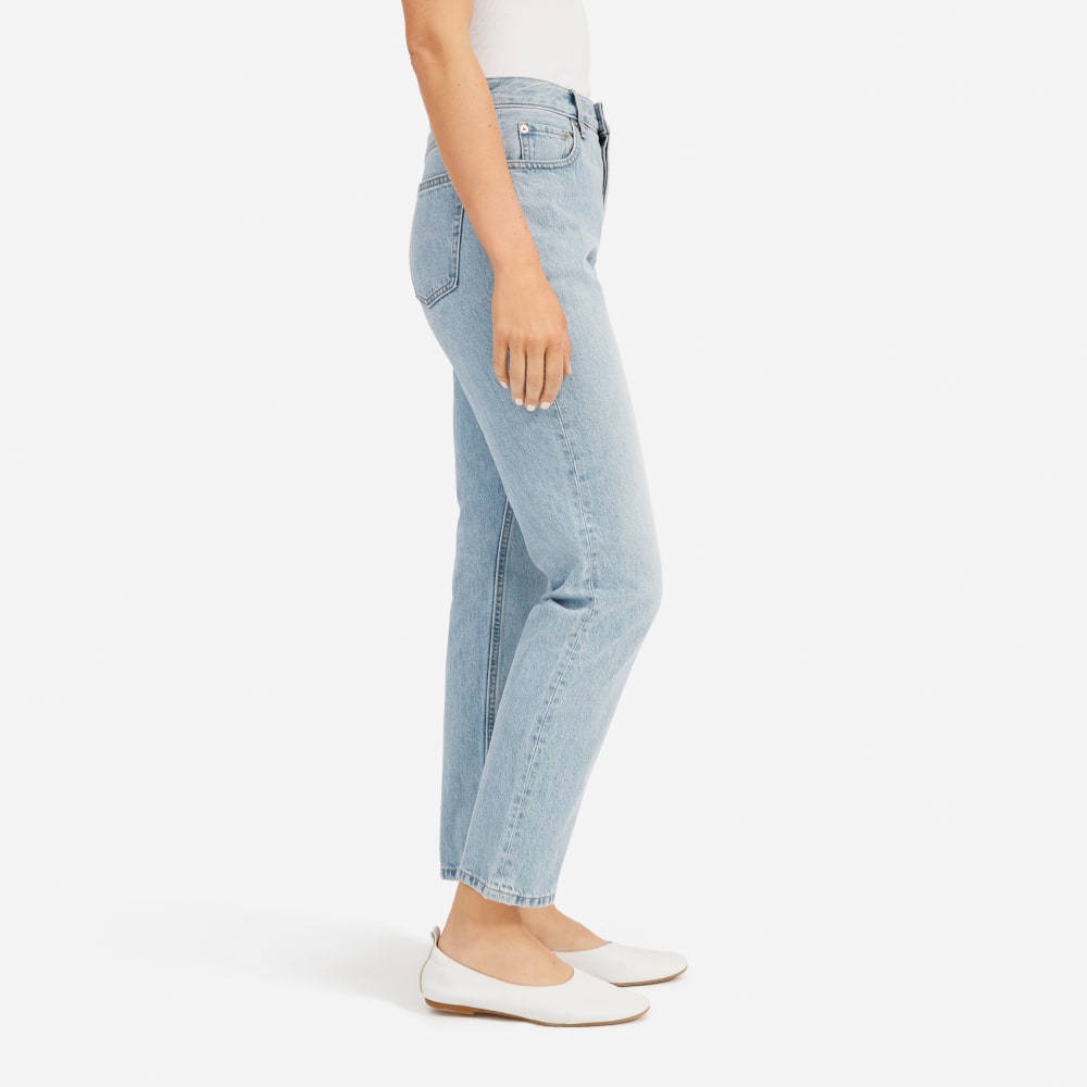 The ’90s Cheeky® Jean in Vintage Sunbleached Blue — detail view
