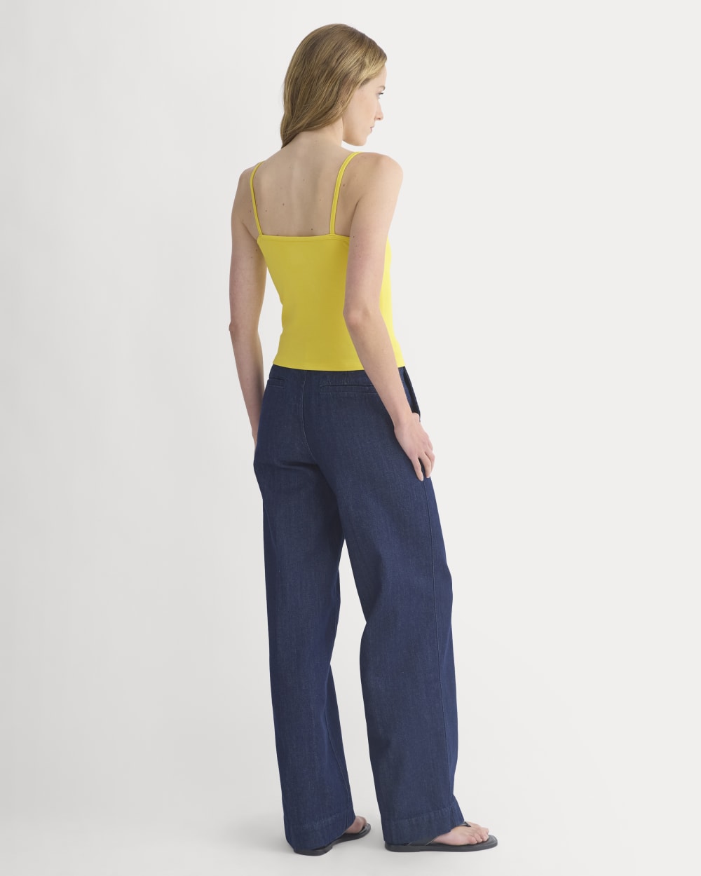 Scoopneck Cami in Passion Fruit — detail view