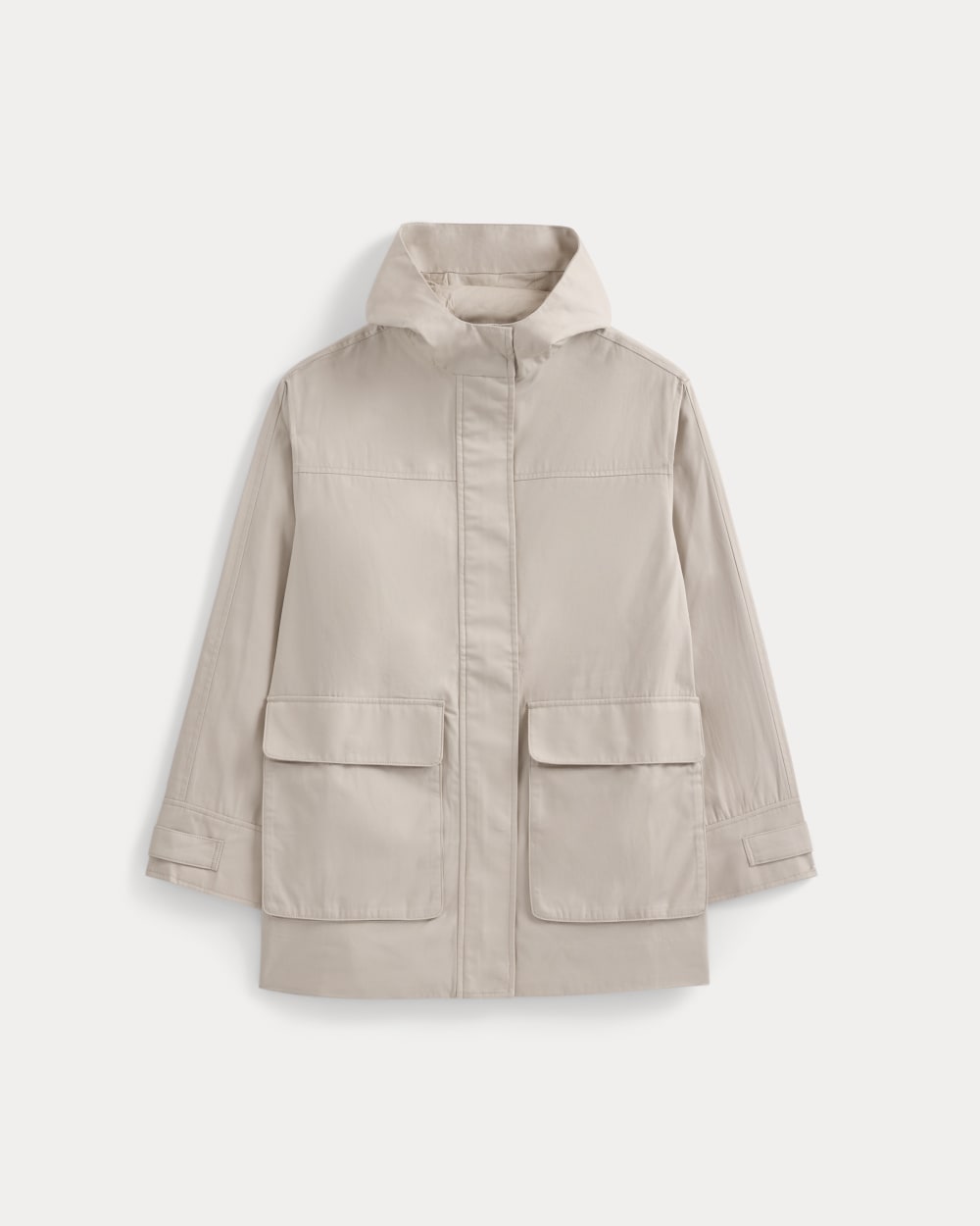 Hooded Field Jacket in Peyote — alternate view