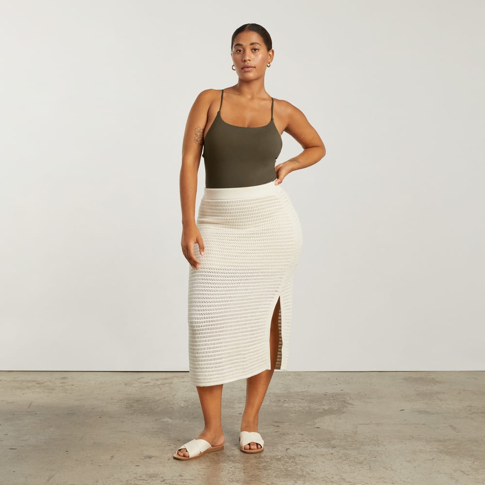 The String One-Piece in Beech — detail view