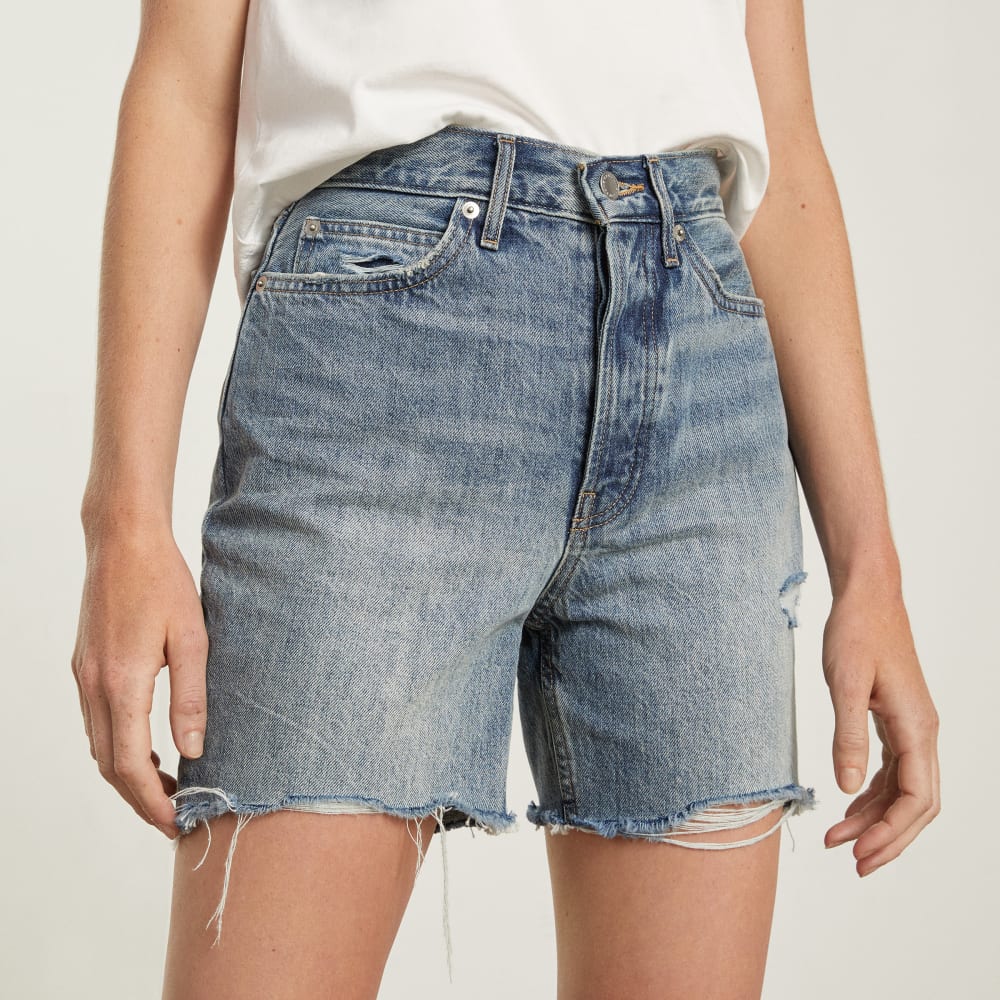 The Way-High® Jean Short in Marina Bay — detail view