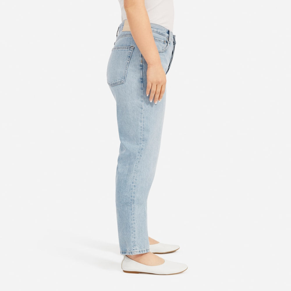 The ’90s Cheeky® Jean in Vintage Sunbleached Blue — detail view