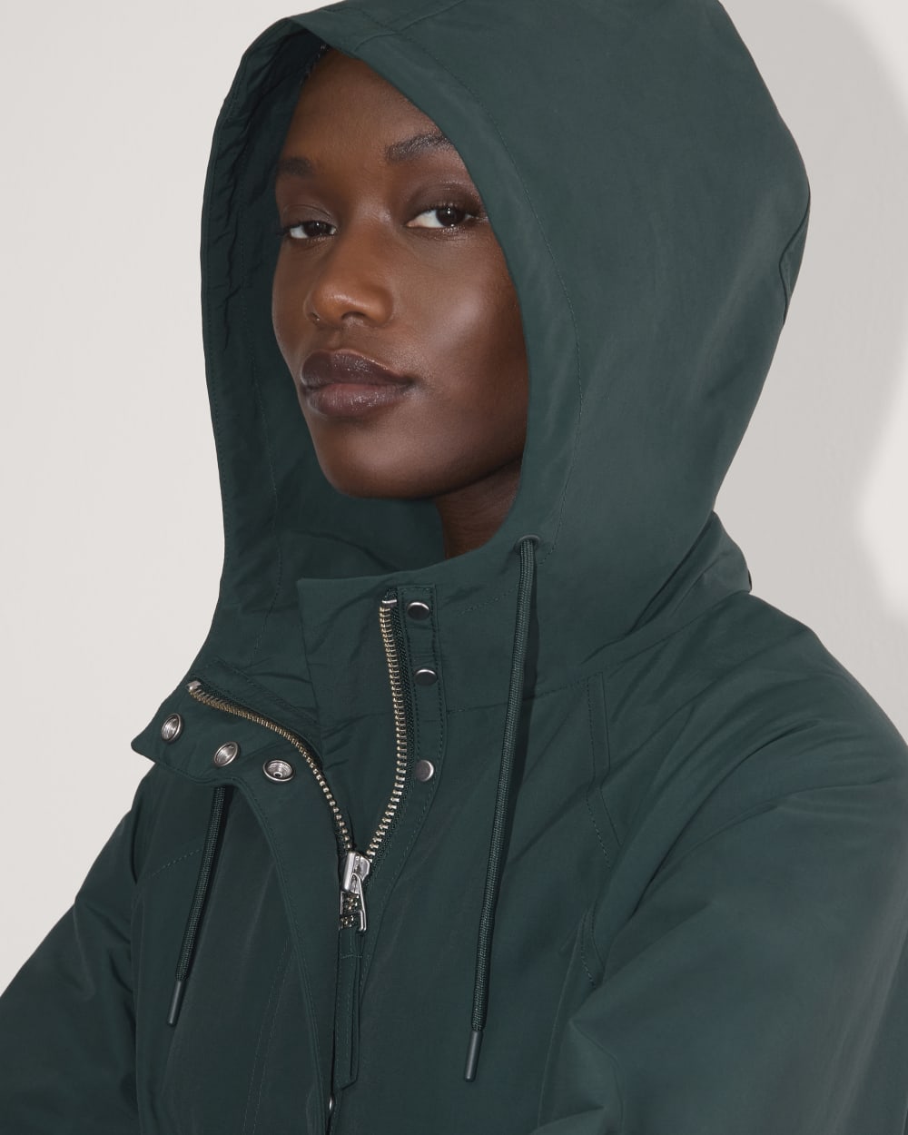 The Anorak in Scarab — detail view