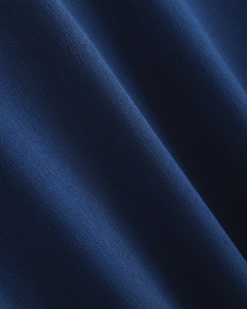 Drop Waist Mini Dress in Estate Blue — detail view