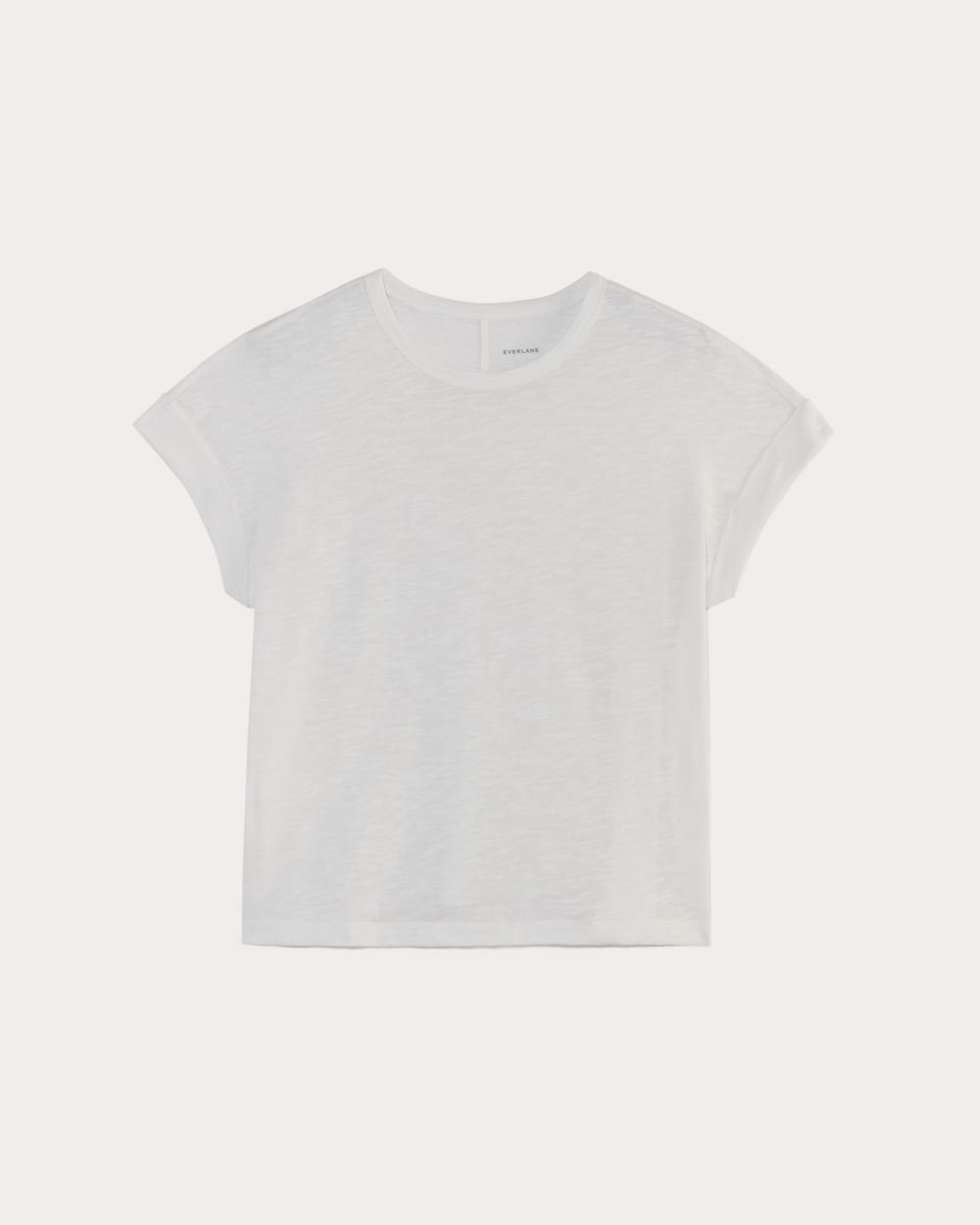 The Perform Tee in White — alternate view