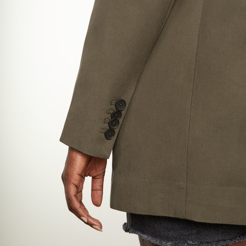 The ’80s Blazer in Beech — detail view
