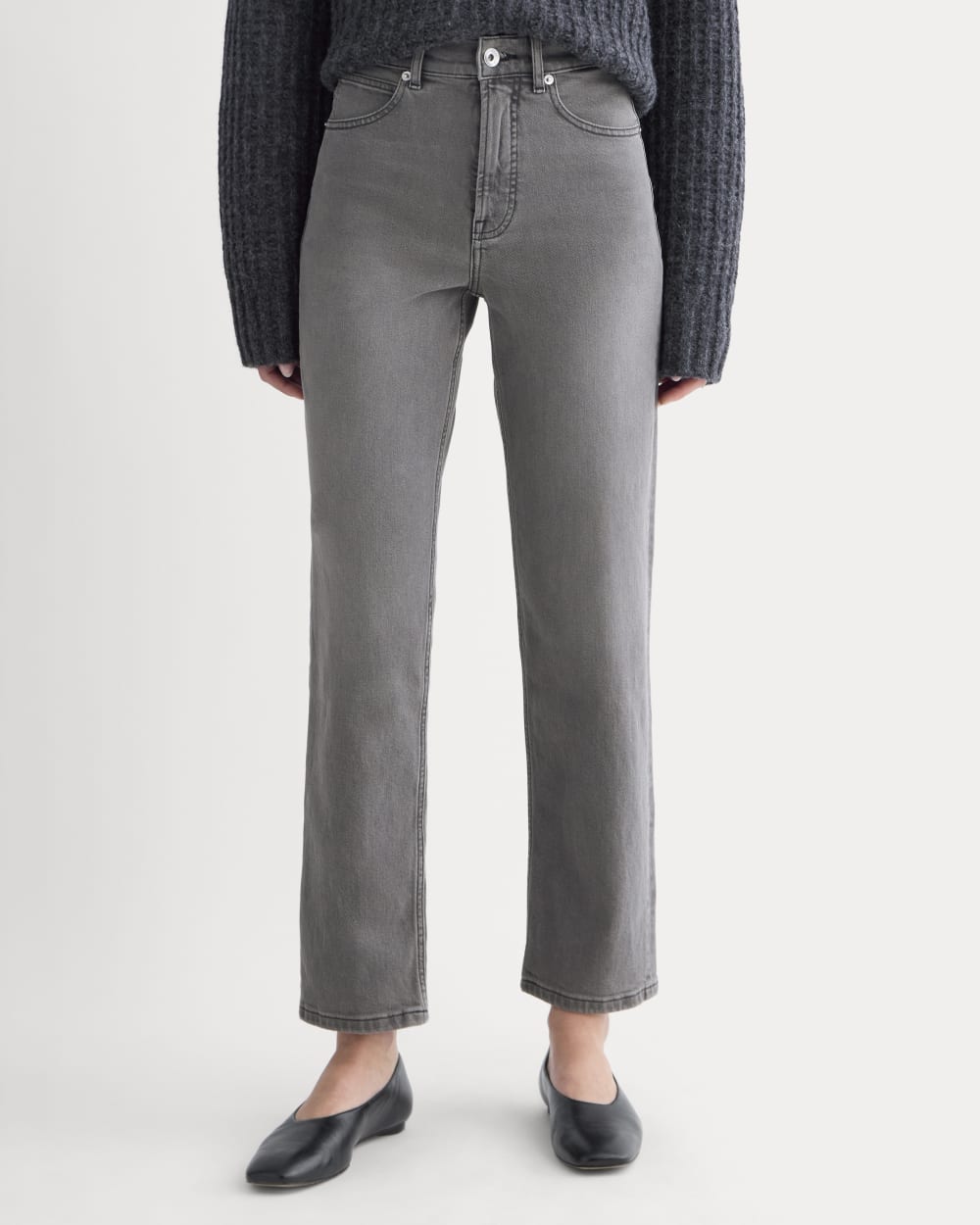 The Way-High® Jean 2.0 in Faded Black — detail view
