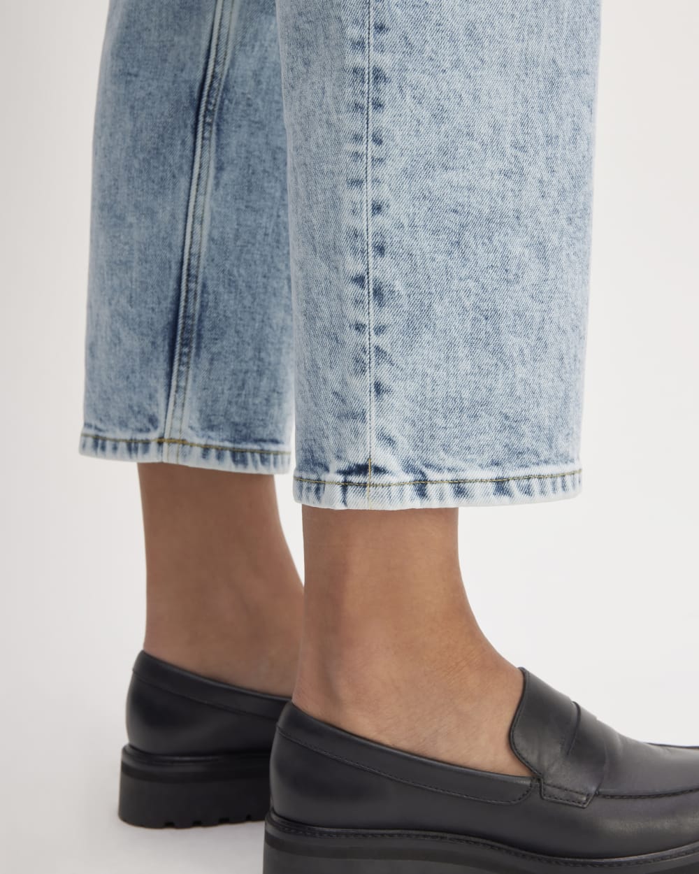 The Way-High® Jean in Folsom Snow — detail view