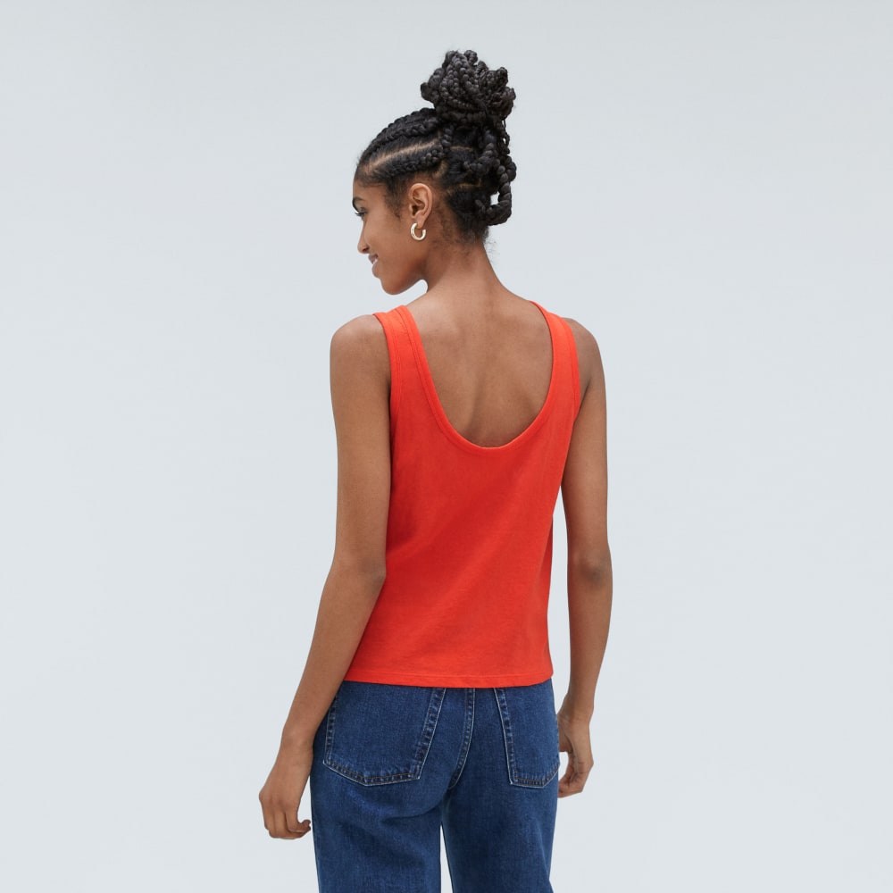 The Air Tank in Red Orange — detail view