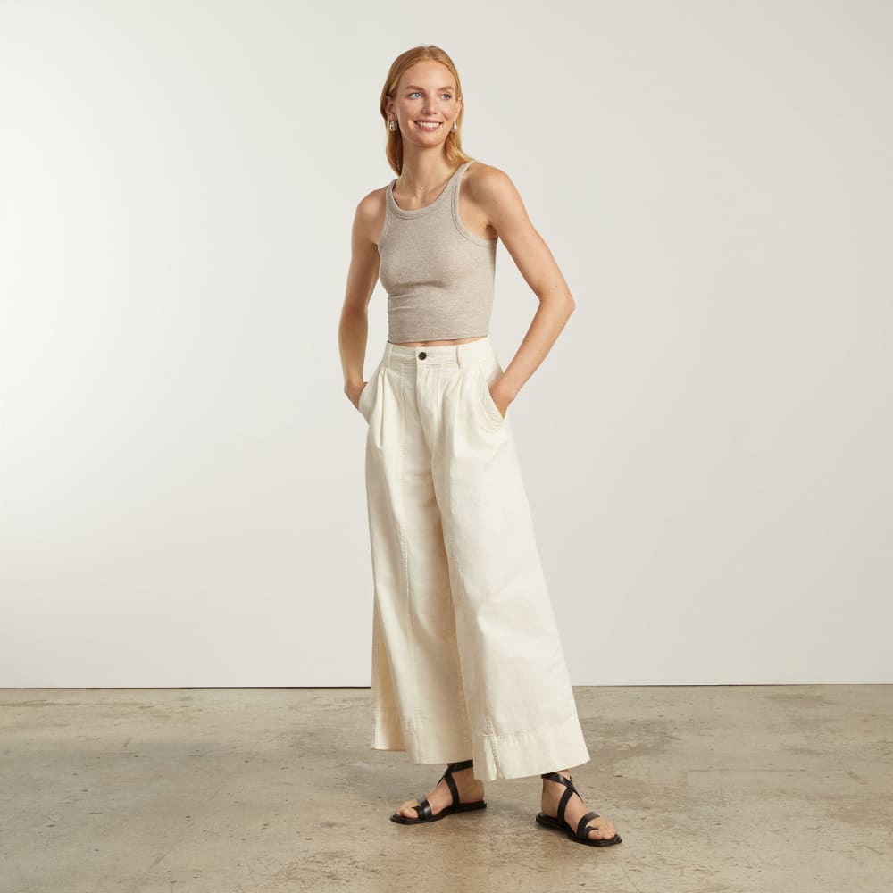The Tourist Pant in Canvas — detail view