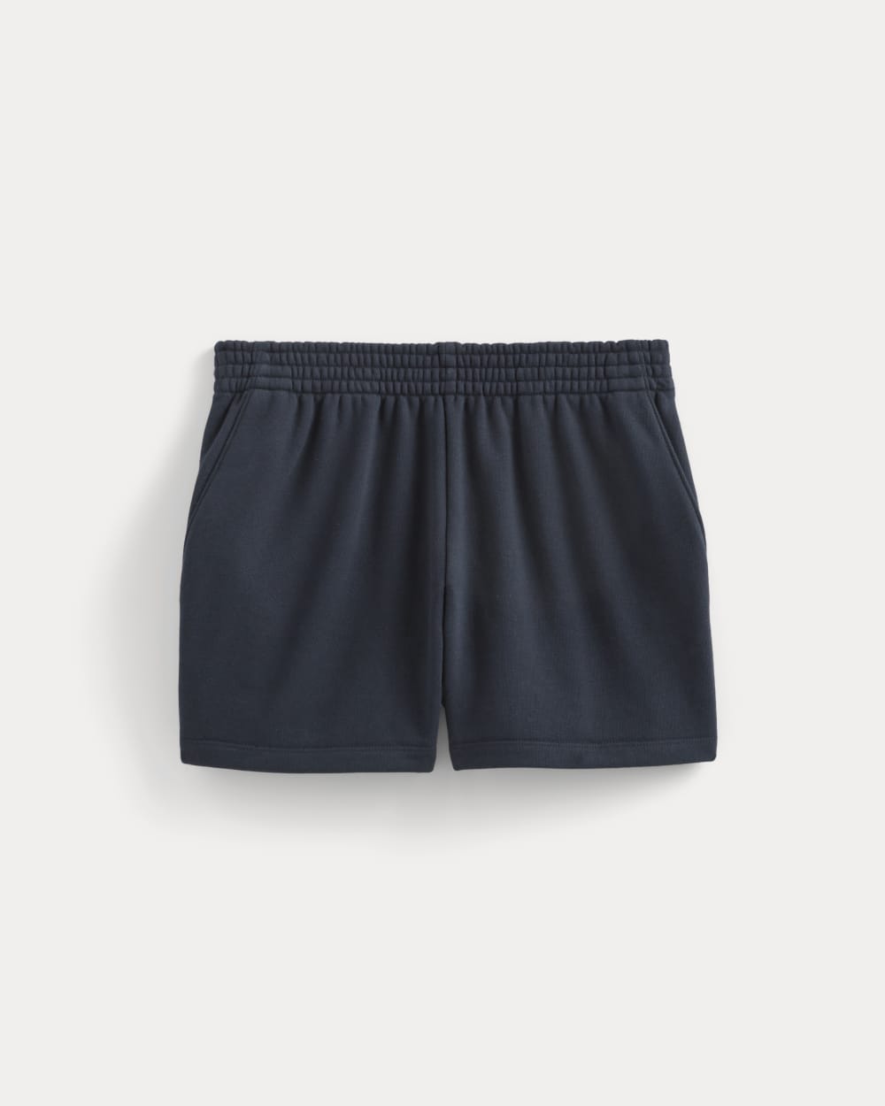 The Off Duty French Terry Short in Navy — alternate view
