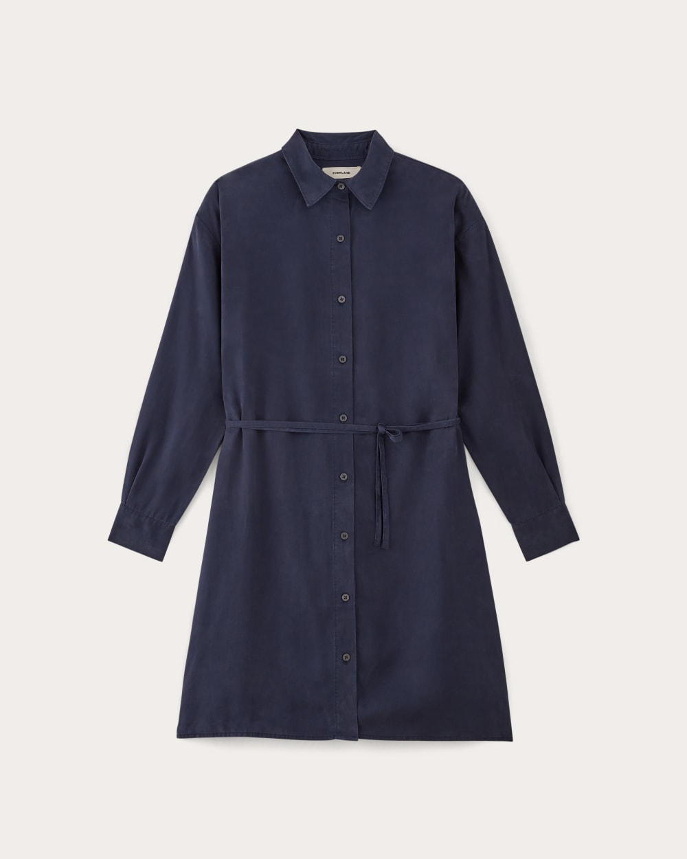 The Must-Have Shirtdress in Butterlite in Navy — alternate view