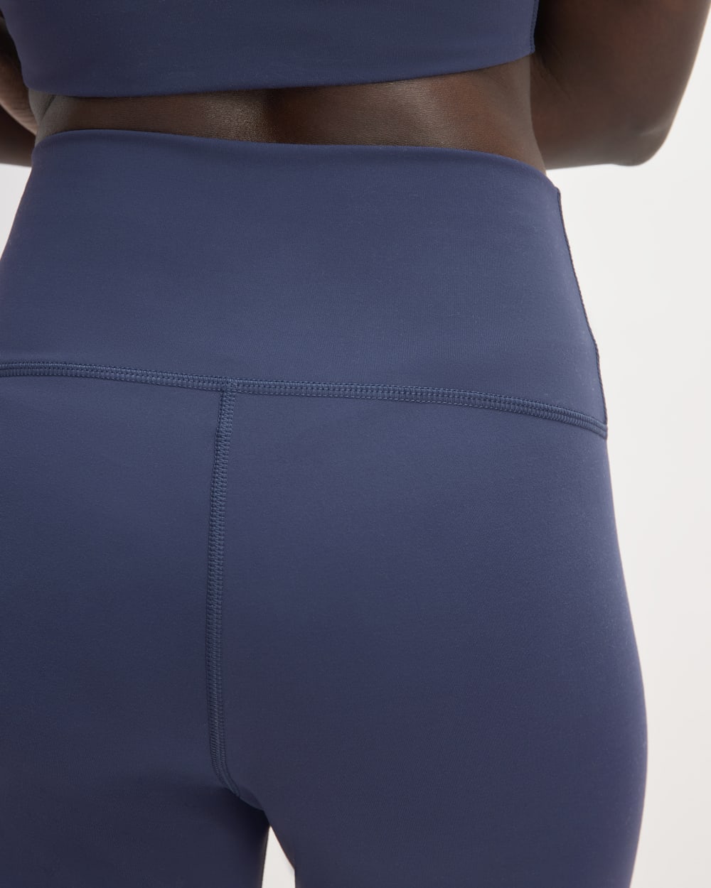 The Perform Bike Short in Ocean Blue — detail view