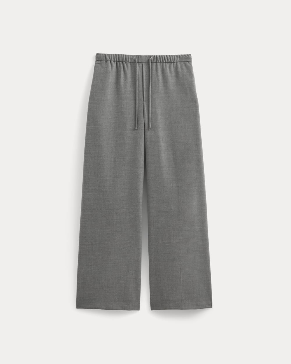 The Pull-On Trouser in Tailor Twill in Heather Graphite — alternate view