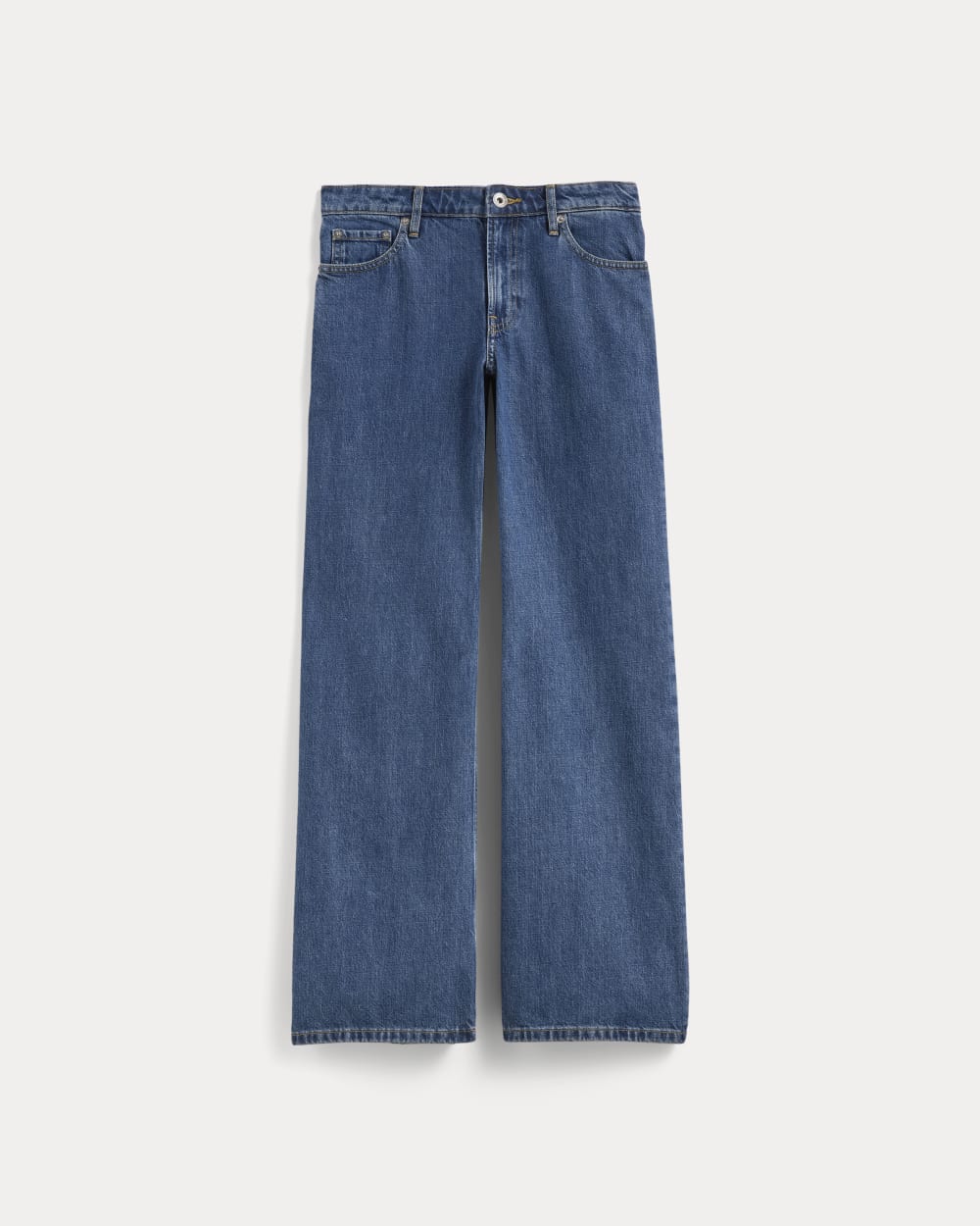 The Low-Key Jean in Medium Blue — alternate view