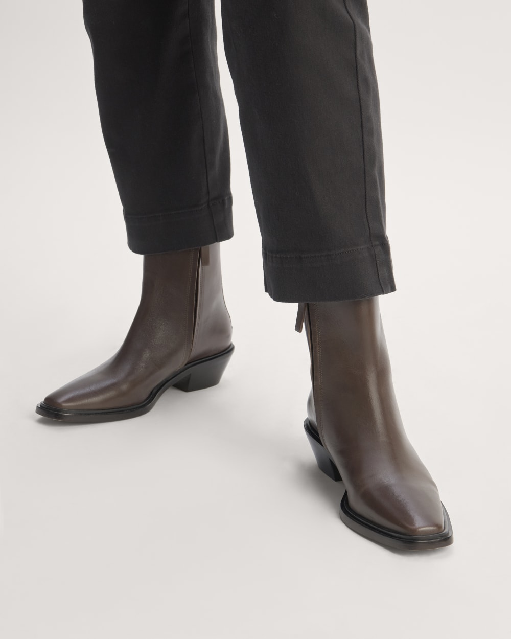 The Havana Boot in Deep Brown — alternate view