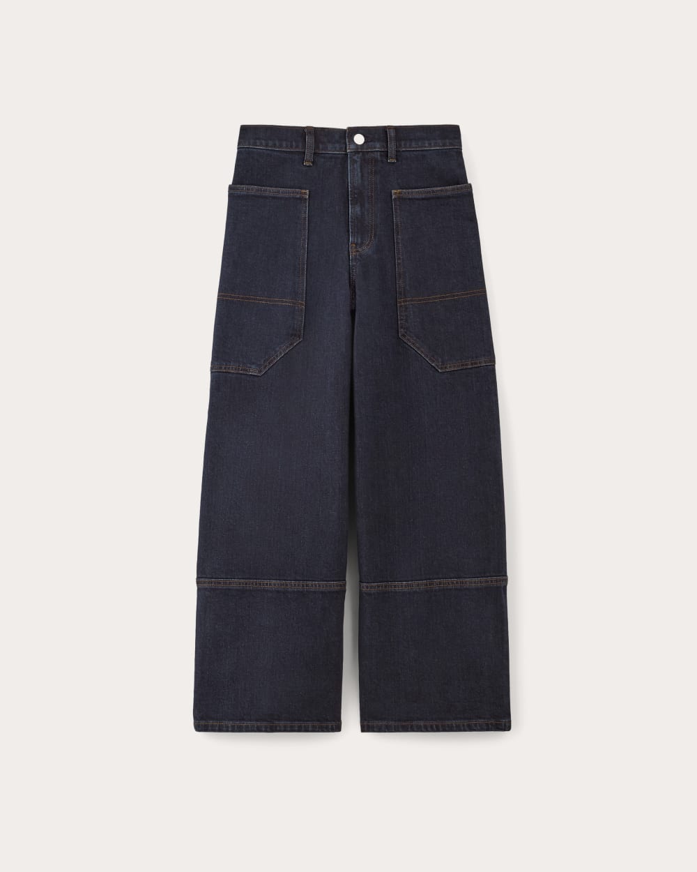 The Way-High® Gardener Cropped Jean in Deep Rinse — alternate view