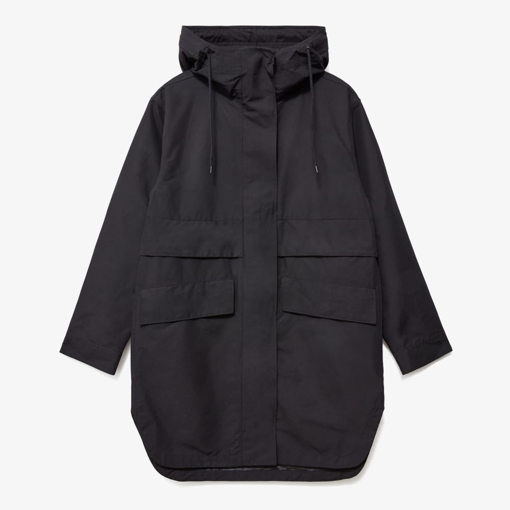 The Anorak in Black — front view