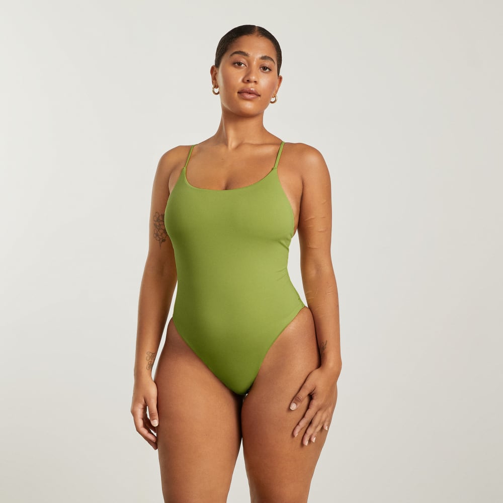 The String One-Piece in Pepper — alternate view